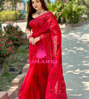 Embroidery Saree Em-142