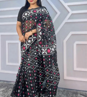 Halfsilk Saree With Blouse BS-8050