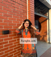 অর্গানজা সিল্ক কুর্তি KM - 129