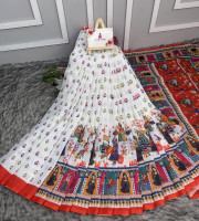 সেমি মসলিন সিল্ক শাড়ী কোড- TS-5075