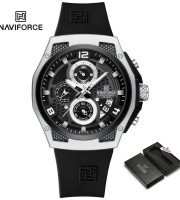 Naviforce Nf 8051t-Black White Watch Price in Bangladesh