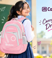 Collection brand Waterproof School Bag(pink) | P0019
