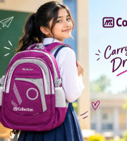 Collection brand Waterproof School Bag(Purple) | P0023