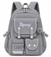 waterproof school bag(Ash) version 10 new| P0031