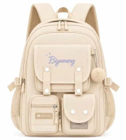 waterproof school bag(off-white) version 10 new| P0033