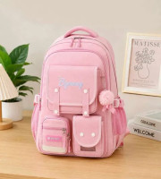 waterproof school bag(pink) version 10 new| P0034