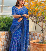 Dizital Print saree Dp-010