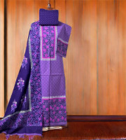 Premium Cotton Boutique 3 Piece (Unstiched) Code-210