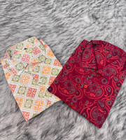 আড়ং কটন শার্ট  কোম্বো প্যাকেজ 2  পিস -COD-303+307