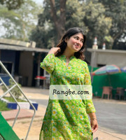 অর্গানজা সিল্ক কুর্তি KM - 131