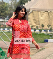 অর্গানজা সিল্ক কুর্তি KM - 120