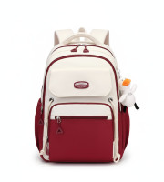 Stain-Resistant waterproof school bag(Red) | P0018
