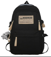 Aesthetic Large Capacity Backpack (Black) | P0008
