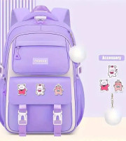waterproof school bag(purple) | P0003