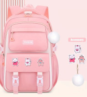 Waterproof Kids School book bag(Pink) | P0002