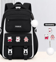 Waterproof School Bag ( Black Colour) | P0001