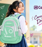 Collection brand Waterproof School Bag(Green) | P0020