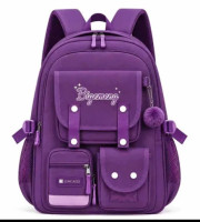 waterproof school bag(Deep Purple) version 10 new | P0030